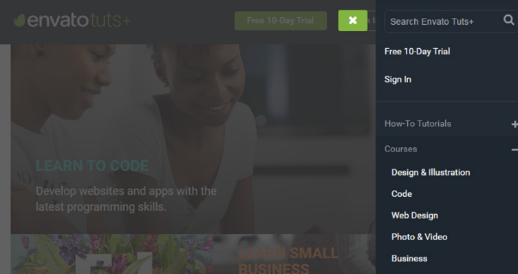 如何在響應(yīng)式設(shè)計中處理下拉導(dǎo)航菜單？-瑩晨建站-www.119956.com